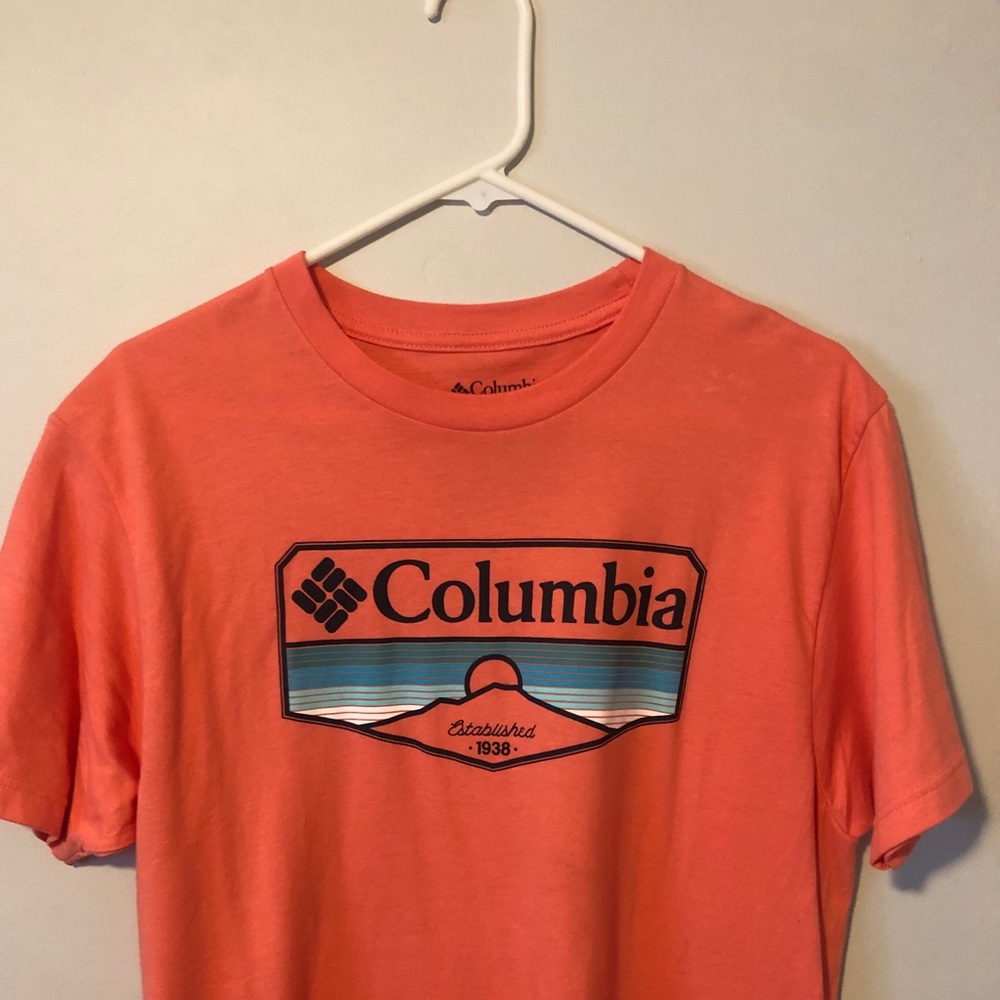 Columbia Pink Mens T shirt